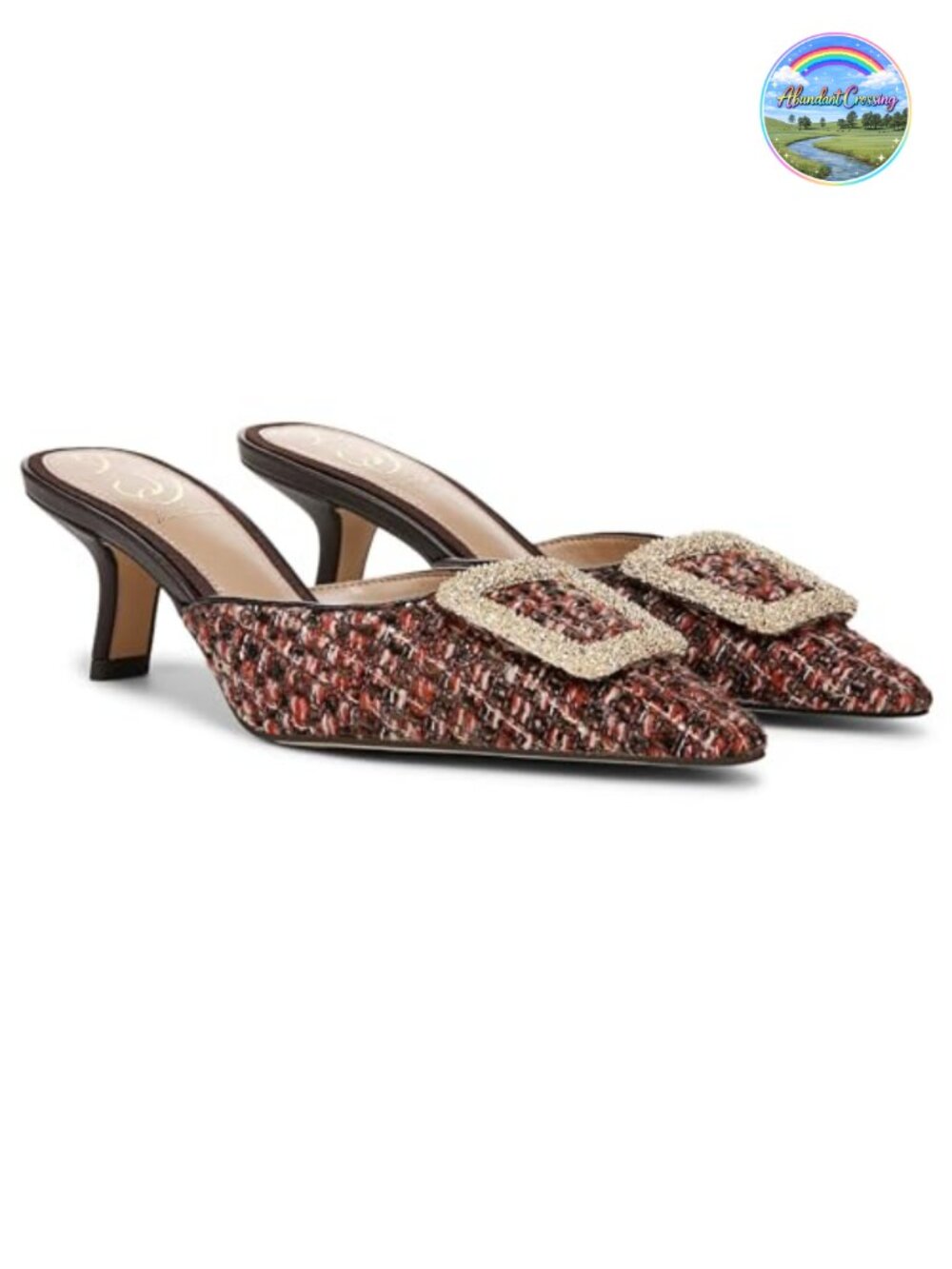 Sam Edelman Brit Mules Kitten Heel Pointed Toe Slip-On Shoes Women's 2.25 Heel